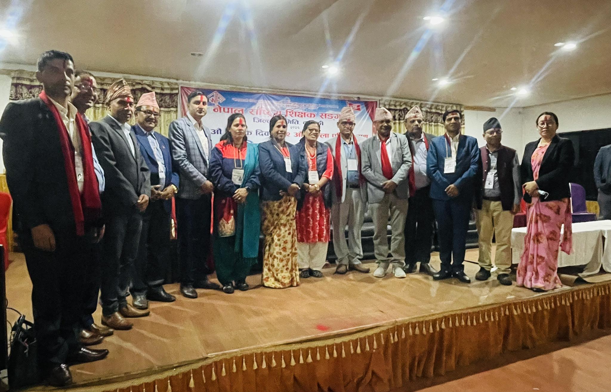 नेपाल राष्ट्रिय शिक्षक सङ्गठन, कास्कीको अध्यक्षमा तीर्थराज ढकाल