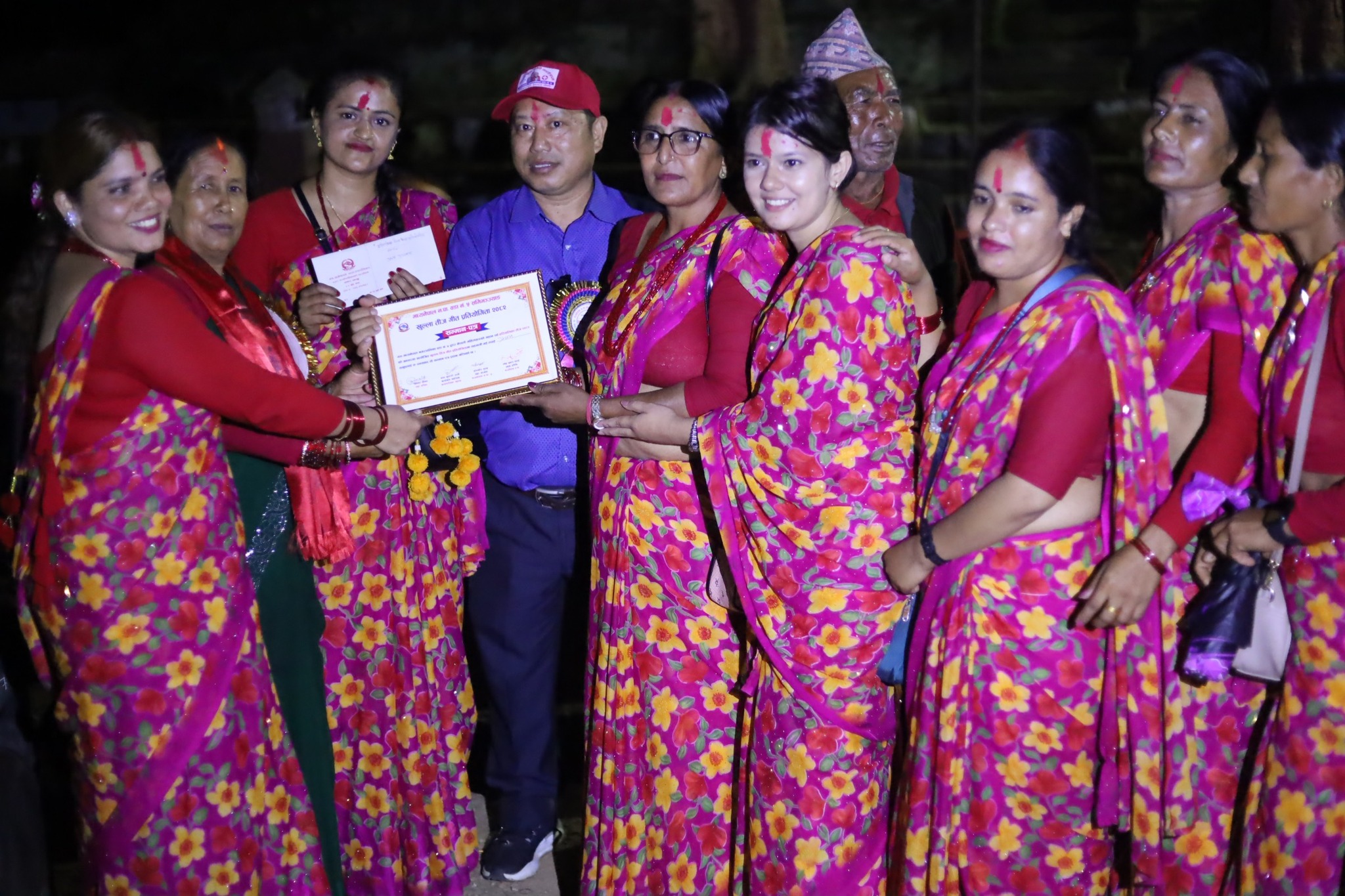 समिभन्ज्याङको तिजगीतमा चर्दी प्रथम