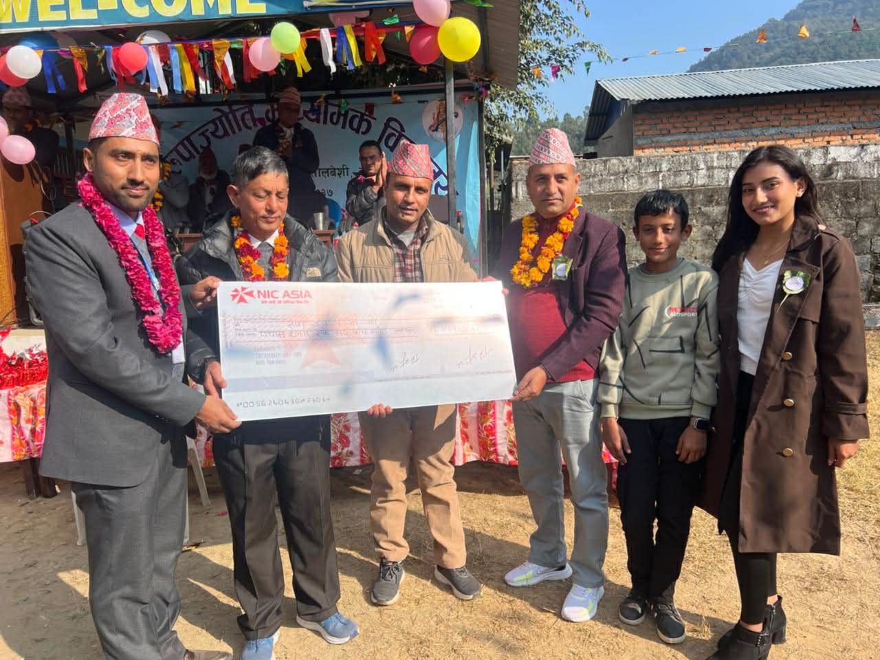 रूपाज्योतिको ४५ औँ वार्षिकोत्सव सम्पन्न, पूर्वप्रधानाध्यापक कडेलले गरे अक्षयकोष स्थापना