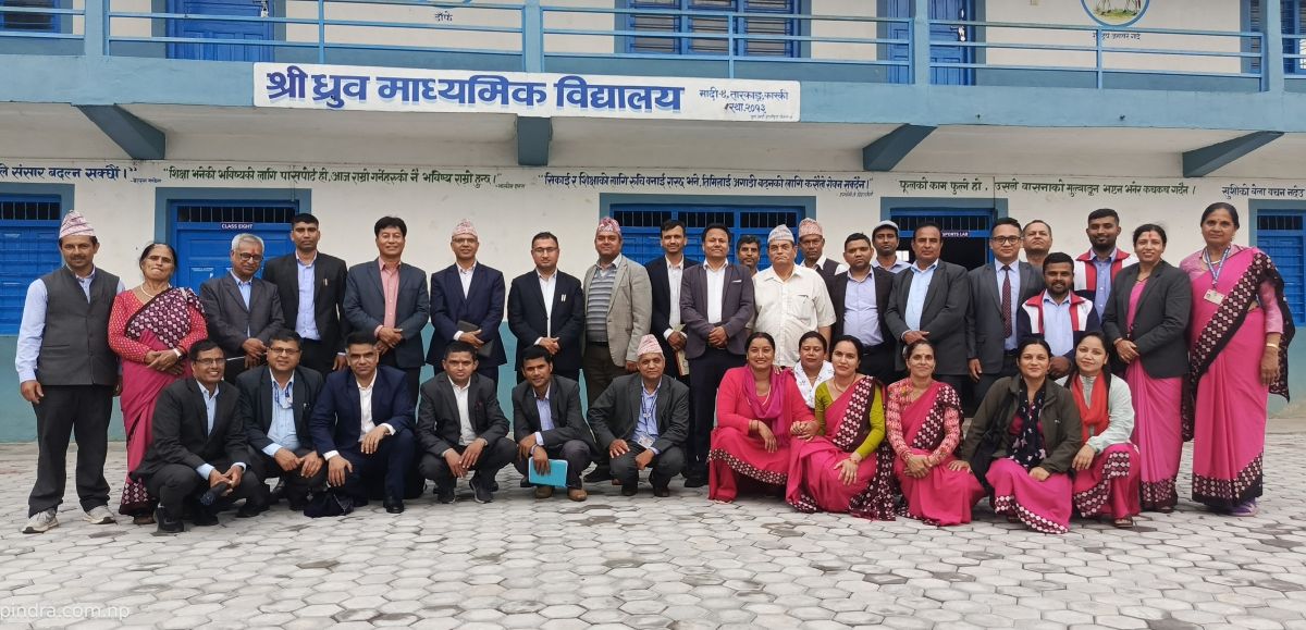 मादीका दुई विद्यालयका शिक्षकलाई पेसागत सहयोग