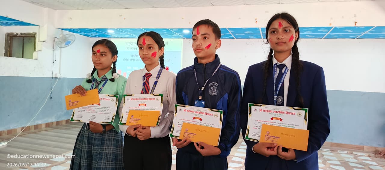 नवप्रभात माविमा वादविवाद, विन्ध्यवासिनीकी आचार्य प्रथम