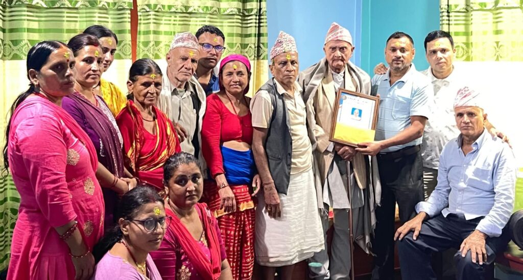 पोतपवित्रा-प्रवीण स्मृति राष्ट्रिय प्रतिभा पुरस्कार- २०८३ देवीप्रसाद वनवासीलाई